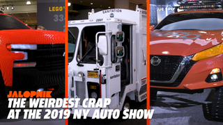 Here's Some of the Weirdest Stuff You'll Find at the New York Auto Show